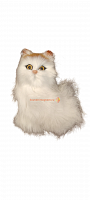 Кот из меха средний во Златоусте