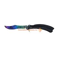 Нож Бабочка лак "Мраморный" во Златоусте